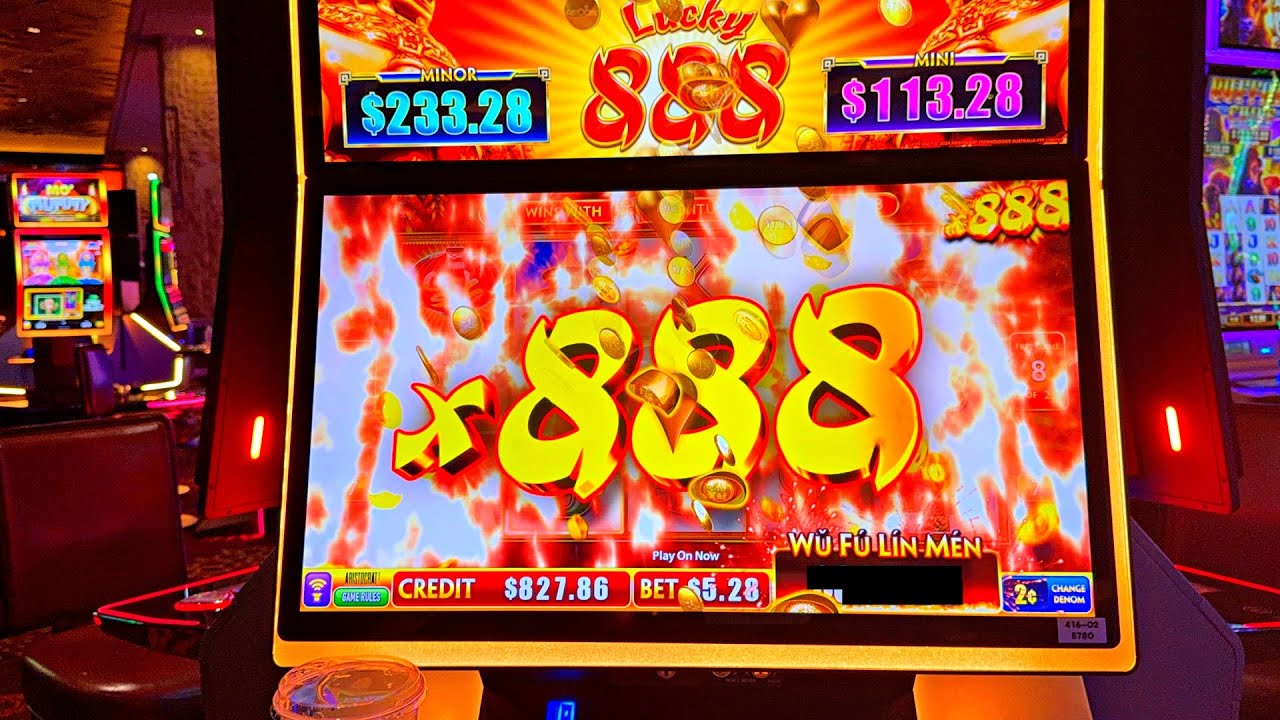 Online casino interface